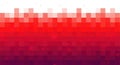 Abstract red gradient with subtle horizontal lines and pixels white background white background Royalty Free Stock Photo