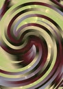Abstract Red Green and Grey Spiral Background Vector Illustration Royalty Free Stock Photo