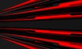 Abstract red grey cyber speed line direction dynamic geometric design modern futuristic technology background vector Royalty Free Stock Photo