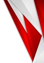 Abstract red and grey tech corporate background Royalty Free Stock Photo