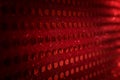 Abstract red grid polka dot background