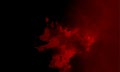 Smoke.Red smoke abstract background.Abstract red smoke hookah on a black background. Royalty Free Stock Photo