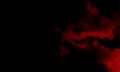 Smoke.Red smoke abstract background.Abstract red smoke hookah on a black background. Royalty Free Stock Photo