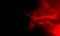 Smoke.Red smoke abstract background.Abstract red smoke hookah on a black background. Royalty Free Stock Photo