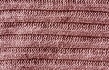 Abstract red knitting cloth texture. Royalty Free Stock Photo