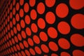 Abstract red light pattern Royalty Free Stock Photo