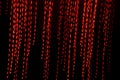 Abstract red light rain-like Royalty Free Stock Photo