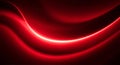 Abstract red light waves with glowing curved motion Royalty Free Stock Photo