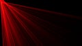 Abstract red lines drawn by light on a black background Royalty Free Stock Photo