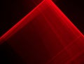 Abstract red lines drawn by light on a black background Royalty Free Stock Photo