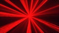 Abstract red lines drawn by light on a black background. Laser lines. Red Starburst. Royalty Free Stock Photo