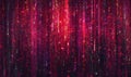Abstract Red and Magenta Digital Grid Background Royalty Free Stock Photo