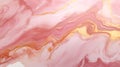 Abstract red marble texture with golden lines on glossy surface for background or wallpaper presentation. Aspect ratio 16:9.