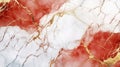 Abstract red marble with white veins pattern Royalty Free Stock Photo