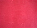 Abstract red mulberry paper texture or background ,colored paper for wallpaper Royalty Free Stock Photo