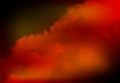 Abstract Red And Orange Color Effects Smoke Mist Fogg On A Black Background Wallpaper Royalty Free Stock Photo