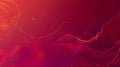 Abstract Red and Orange Digital Wave Pattern Royalty Free Stock Photo