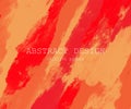 Abstract Red Orange paint Background. Vector illustration design Royalty Free Stock Photo
