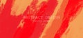 Abstract Red Orange paint Background. Vector illustration design Royalty Free Stock Photo