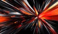 Dynamic Abstract Light Streaks in Red, Black, and White Royalty Free Stock Photo