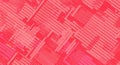 Abstract red and pink geometric pattern background Royalty Free Stock Photo