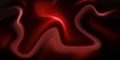 Abstract red ruby garnet wavy wide pattern. Blurred background. Website banner, desktop, template, gradient. Decoration for