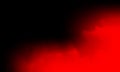 Abstract red smoke mist fog on a black background. Stream, isolated. Royalty Free Stock Photo