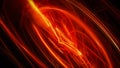 Abstract red sparks of the hot lava Royalty Free Stock Photo