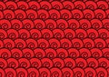 Abstract red spiral background Royalty Free Stock Photo