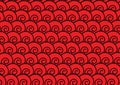 Abstract red spiral background Royalty Free Stock Photo