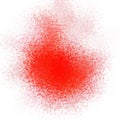 Abstract red stained blotchy spot stain image