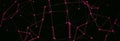 Abstract red tech network. Abstract dots and lines texture background. copy space. Royalty Free Stock Photo