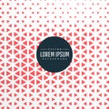 Abstract red triangle pattern background in halftone style Royalty Free Stock Photo
