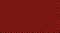 Abstract red wallpaper with african seamless patterns Royalty Free Stock Photo
