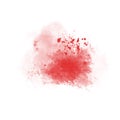 red splash color, Hand painter colors watercolor stain texture background