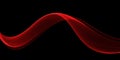 Abstract Red Waves Background. Template Design