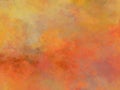 Abstract red  yellow background paper fall color, old grunge texture, vintage painted watercolor antique orange paint Royalty Free Stock Photo