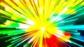 Abstract Red Yellow and Green Light Burst Background Template Royalty Free Stock Photo