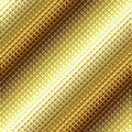 Abstract reeded gold glass texture.. Patterned glass effect background. Seamless vector pattern.