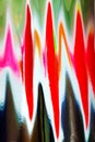 An abstract reflected blurred background.