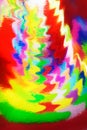 An abstract reflected blurred background.