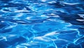 Abstract Of The Reflection On Surface Blue Water In The Sea Royalty Free Stock Photo