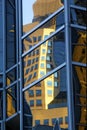 Abstract Reflections Of Buildings In Windows At PPG Place, Pittsburgh