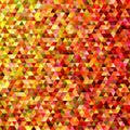 Abstract regular triangle tile mosaic background - gradient polygon vector graphic design