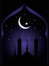 Abstract religious eid background