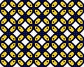 Abstract repeat backdrop Design for prints, textile decor, and fabric with black and yellow cream sable colored monochrome