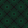 Abstract repeat backdrop. Green cyber grid, design for decor, prints, textile, furniture, cloth, digital. Seamless texture