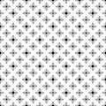 Repeated background pattern black and white Royalty Free Stock Photo