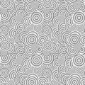 Abstract repeating circle pattern design background Royalty Free Stock Photo