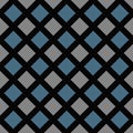 Abstract repeating square pattern background - vector graphic Royalty Free Stock Photo